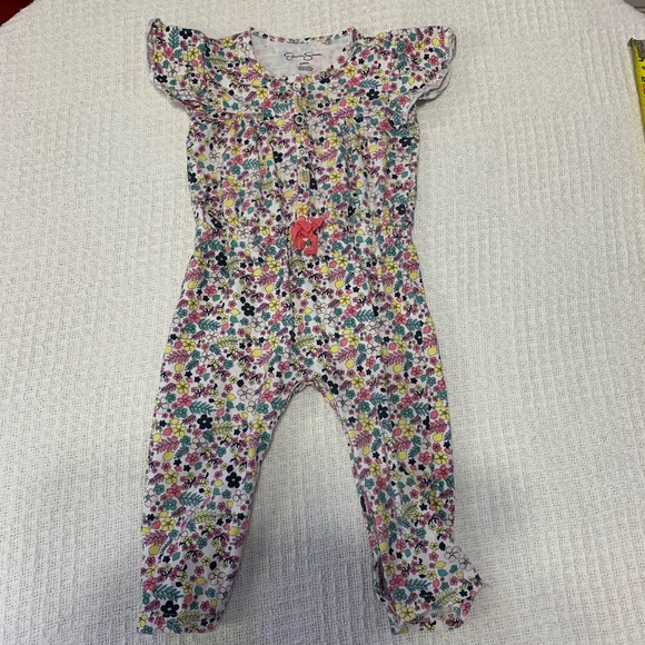 Jessica Simpson Other - JESSICA SIMPSON girls floral one piece size 24M